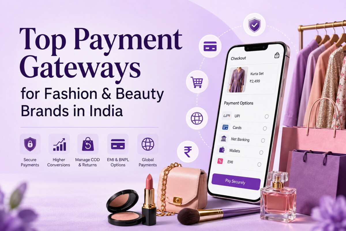 Top Payment Gateways for Fashion & Beauty Brands in India 2026