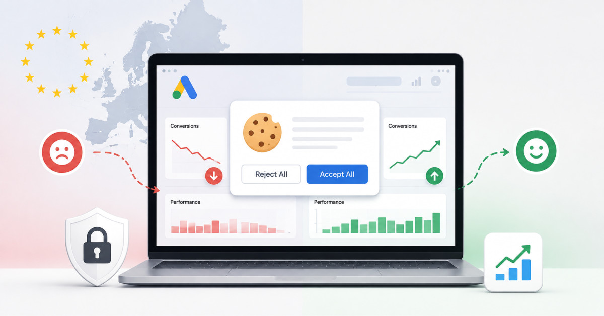 EU: Your EU Google Ads Are Underperforming Because Of Your Cookie Banner (Here’s The Fix)