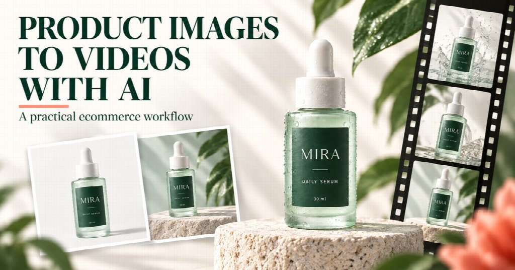 How To Create Ecommerce Product Images And Videos With AI: A Step-By-Step Guide