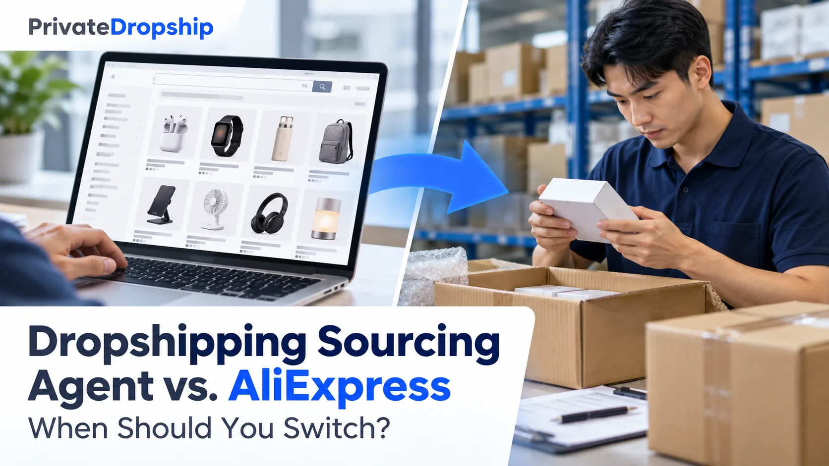 Dropshipping Sourcing Agent vs. AliExpress: When Should You Switch?