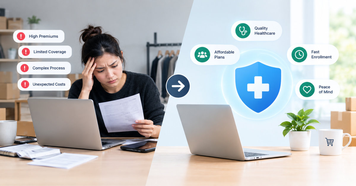 The Health Insurance Problem Every Online Store Owner Eventually Hits (And an Industry That Already Solved It)