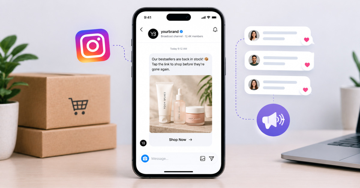 Instagram Broadcast Channels for E-commerce Brands