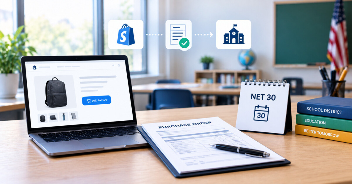 Purchase Orders And Net 30: When A School District Wants To Buy From Your Shopify Store
